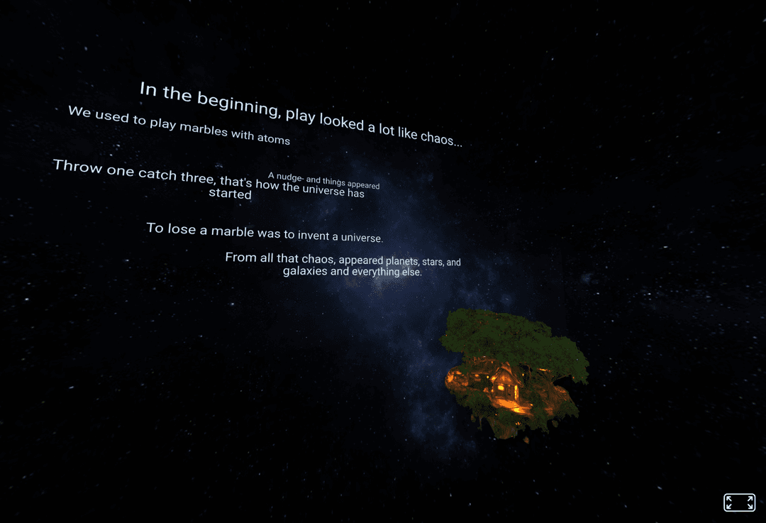 Marbles of the Universe XR Project Screenshot